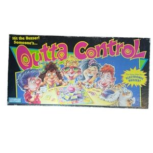 Outta Control Board Game - 1992 Vintage Complete